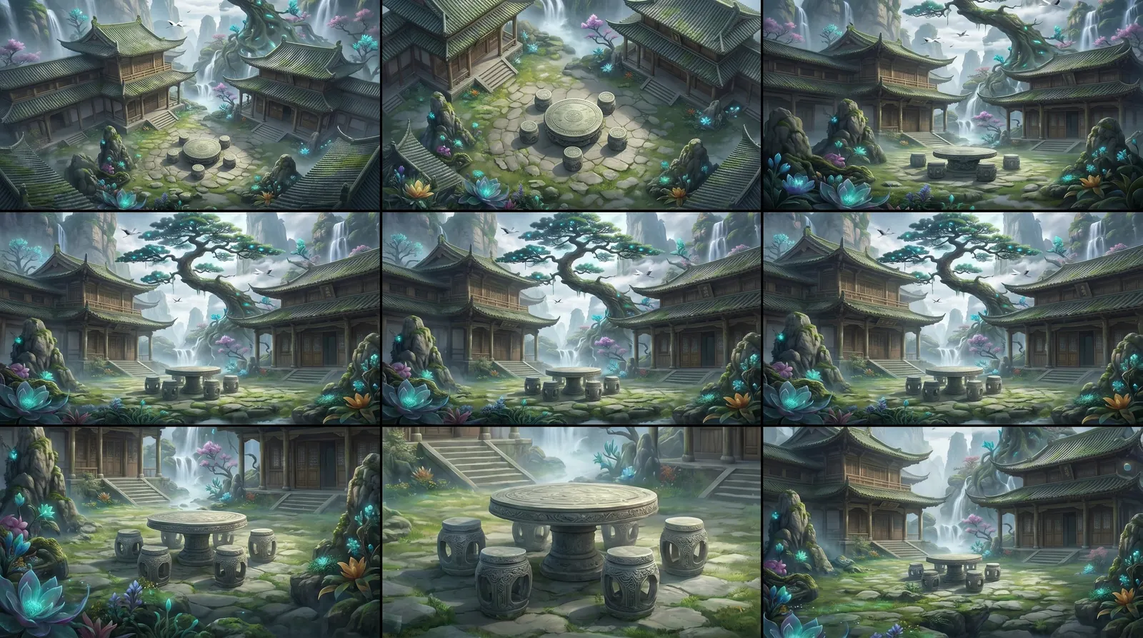 天剑宗庭院