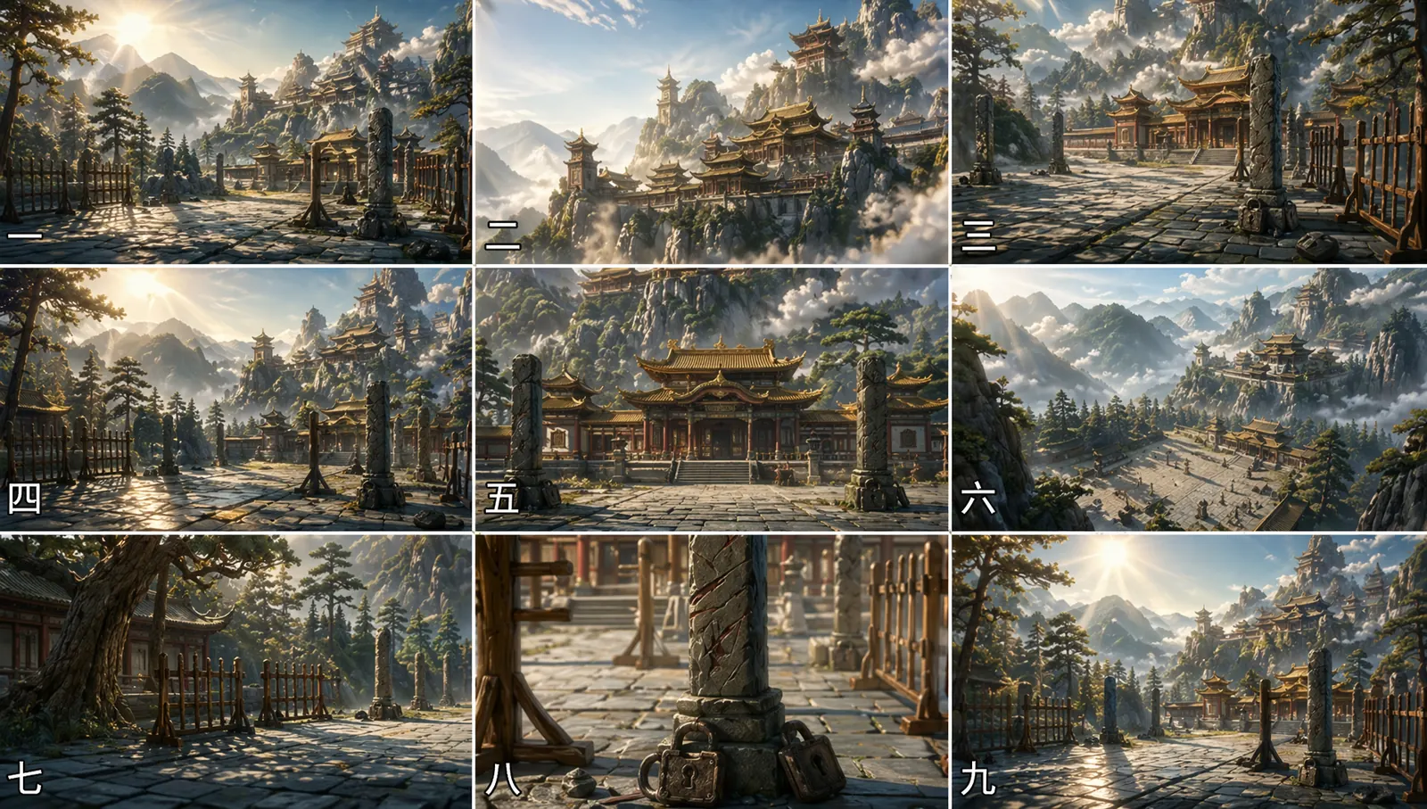训练场（九视图）
